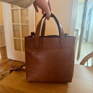 Madewell small transport crossbody bag in Tan